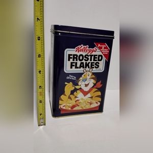 Small Kellog's frosted flakes tin